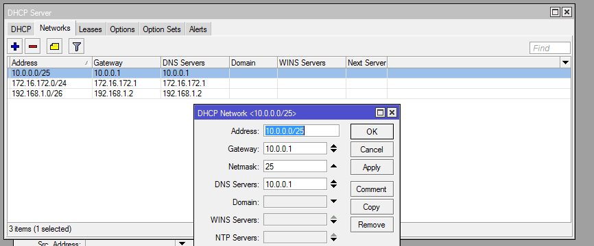 как сделать статический адрес на микротик. DHCP Networks new. как сделать статический адрес на микротик фото. как сделать статический адрес на микротик-DHCP Networks new. картинка как сделать статический адрес на микротик. картинка DHCP Networks new.