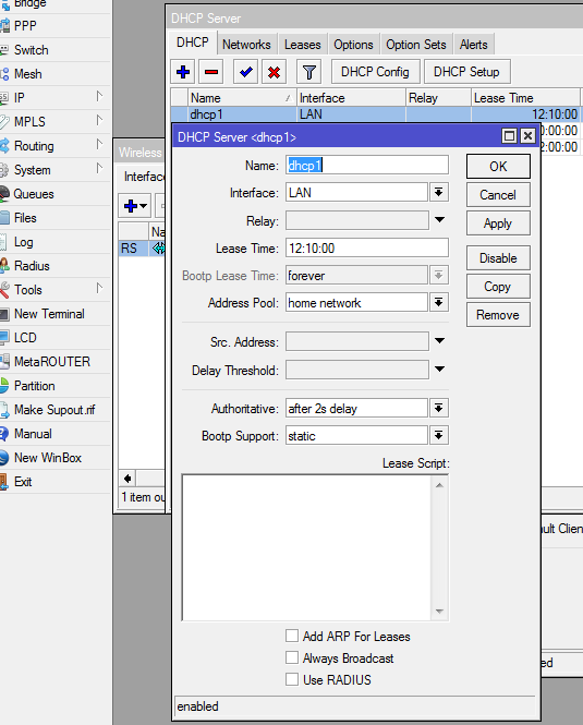 как сделать статический адрес на микротик. DHCP Servers new. как сделать статический адрес на микротик фото. как сделать статический адрес на микротик-DHCP Servers new. картинка как сделать статический адрес на микротик. картинка DHCP Servers new.